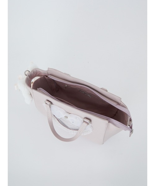 Ank Rouge（アンクルージュ）の「【痛バ】ぬいと一緒におでかけ確定ファンサのおまじないBAG 【大】（トートバッグ・レディース・ピンク/ホワイト/ブラック/ブルー・FREE）」の17枚目の写真