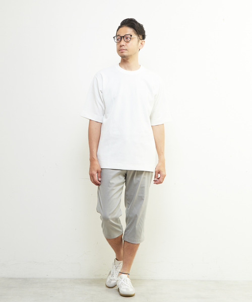 MEN'S MELROSE(メンズメルローズ)の「ライトブリスターTシャツ(Tシャツ/カットソー・メンズ・チャコールグレー/ホワイト/グレイッシュベージュ・3/2/4)」の13枚目の写真