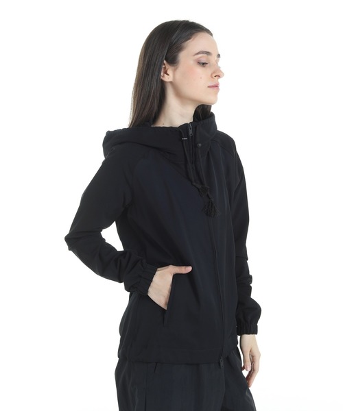 Y-3(ワイスリー)の「Y-3 RAYON TWILL HOODED TOP(ブルゾン・レディース・ブラック・SMALL/X-SMALL/MEDIUM/XX-SMALL/LARGE)」の2枚目の写真