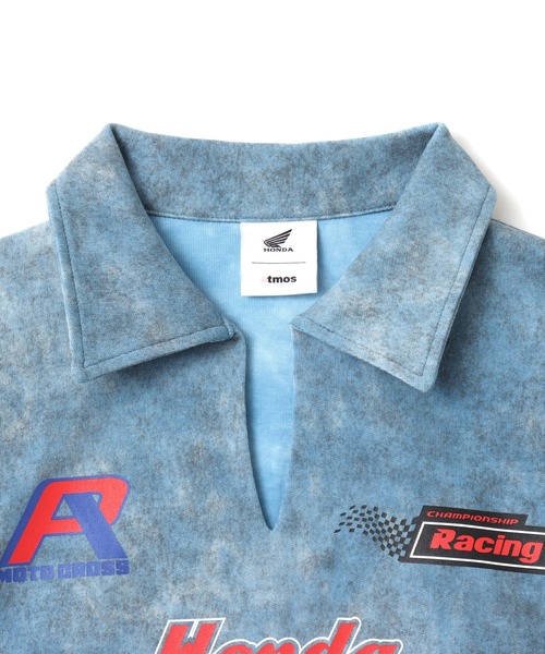 atmos pink(アトモスピンク)の「HONDA x atmos pink Racing Dress / ホンダ アトモス ピンク レーシング ワンピース 【SP】(ワンピース・レディース・ブルー/ブラック・M/S)」の6枚目の写真
