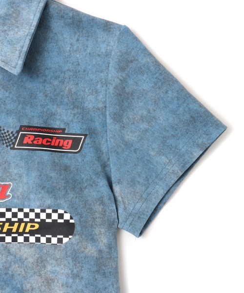 atmos pink(アトモスピンク)の「HONDA x atmos pink Racing Dress / ホンダ アトモス ピンク レーシング ワンピース 【SP】(ワンピース・レディース・ブルー/ブラック・M/S)」の7枚目の写真