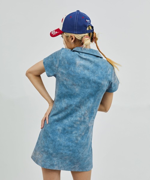 atmos pink(アトモスピンク)の「HONDA x atmos pink Racing Dress / ホンダ アトモス ピンク レーシング ワンピース 【SP】(ワンピース・レディース・ブルー/ブラック・M/S)」の9枚目の写真