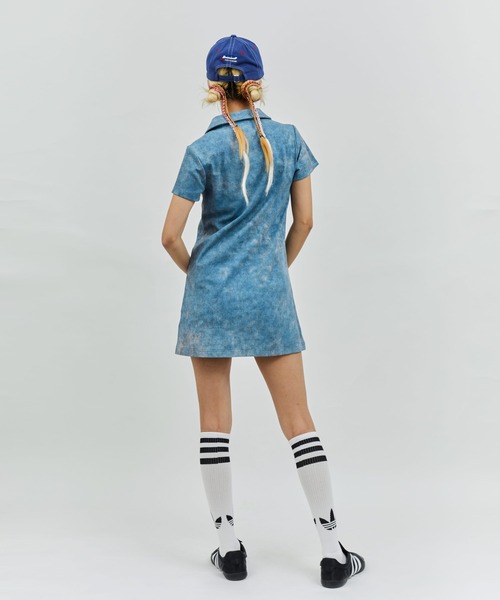 atmos pink(アトモスピンク)の「HONDA x atmos pink Racing Dress / ホンダ アトモス ピンク レーシング ワンピース 【SP】(ワンピース・レディース・ブルー/ブラック・M/S)」の10枚目の写真