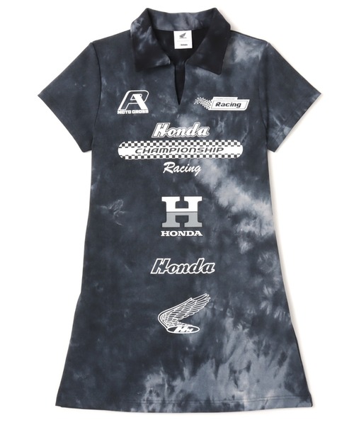 atmos pink(アトモスピンク)の「HONDA x atmos pink Racing Dress / ホンダ アトモス ピンク レーシング ワンピース 【SP】(ワンピース・レディース・ブルー/ブラック・M/S)」の13枚目の写真
