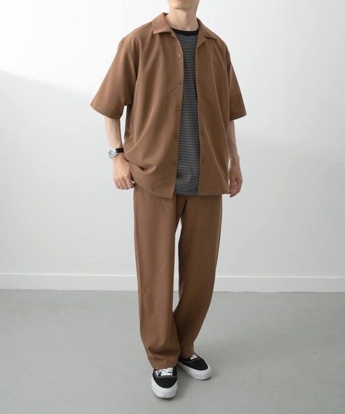 専用 パンツ シャツ セット セール】【WHITE LINE /上下2点セット/セットアップ対応】トロミ