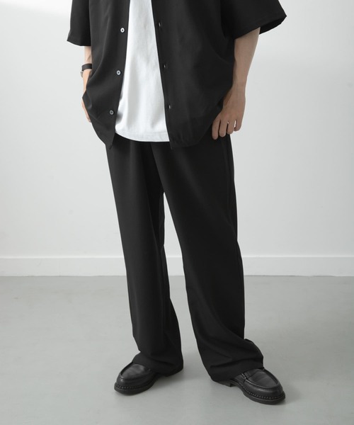 ITEMS URBANRESEARCH（アイテムズ アーバンリサーチ）の「TRオープンカラーシャツ+パンツSET（シャツ/ブラウス・メンズ・ブラック/ブラウン・SMALL/MEDIUM/LARGE）」の11枚目の写真