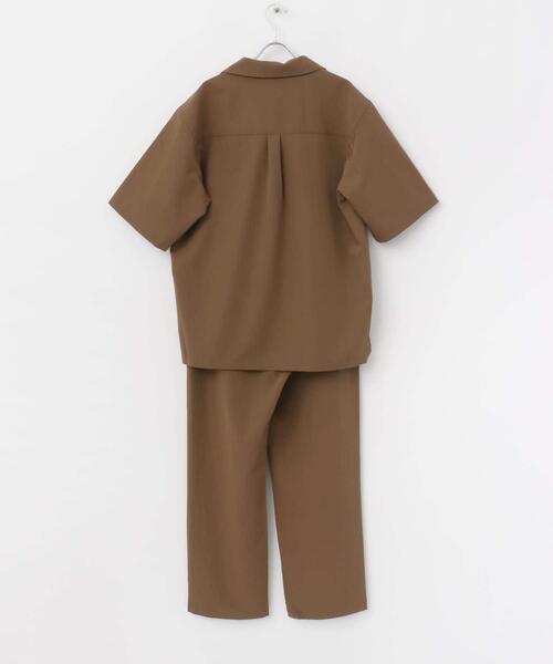 ITEMS URBANRESEARCH(アイテムズ アーバンリサーチ)の「TRオープンカラーシャツ+パンツSET(シャツ/ブラウス・メンズ・ブラック/ブラウン・SMALL/MEDIUM/LARGE)」の16枚目の写真