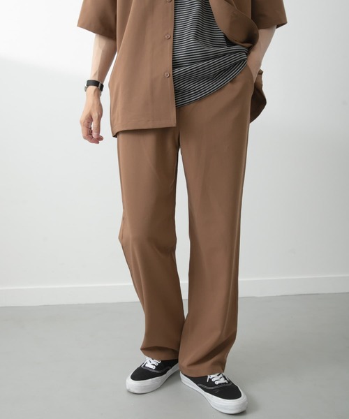 ITEMS URBANRESEARCH（アイテムズ アーバンリサーチ）の「TRオープンカラーシャツ+パンツSET（シャツ/ブラウス・メンズ・ブラック/ブラウン・SMALL/MEDIUM/LARGE）」の12枚目の写真