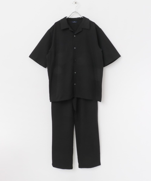ITEMS URBANRESEARCH（アイテムズ アーバンリサーチ）の「TRオープンカラーシャツ+パンツSET（シャツ/ブラウス・メンズ・ブラック/ブラウン・SMALL/MEDIUM/LARGE）」の22枚目の写真