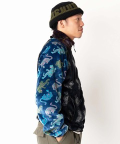 ハッピーペイントボアスタンドジャケット