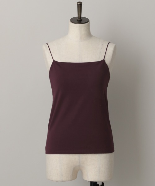 A part by（アパートバイ）の「カップツキキャミソール（キャミソール・レディース・ブラック/オフホワイト/ブラウン/ピンク系その他2・FREE）」の2枚目の写真