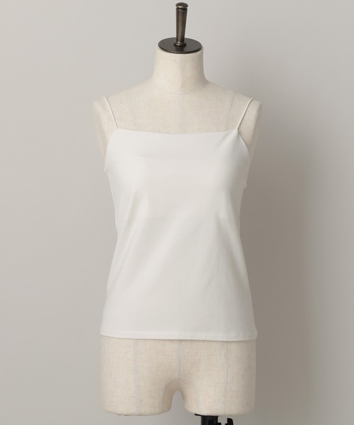 A part by（アパートバイ）の「カップツキキャミソール（キャミソール・レディース・ブラック/オフホワイト/ブラウン/ピンク系その他2・FREE）」の5枚目の写真