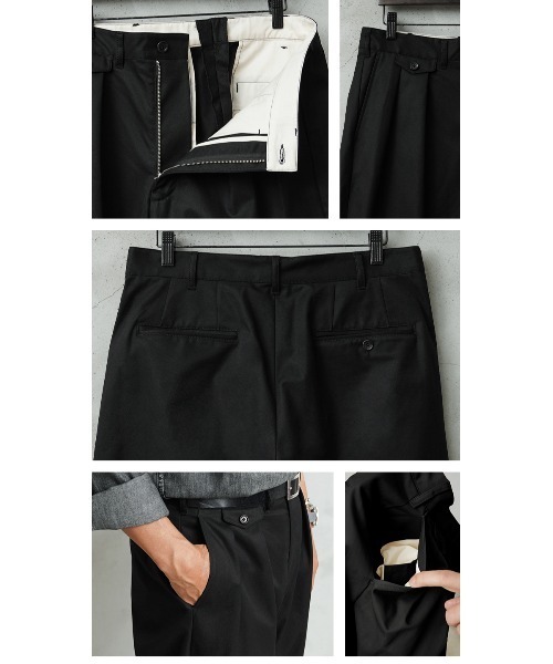WAIPER.inc（ワイパーインク）の「US ARMY VENTILE チノトラウザー テーパード WAIPER.inc【WP1086】（チノパンツ・メンズ・ベージュ系その他/ネイビー/ブラック・34/32/30/38/36）」の10枚目の写真