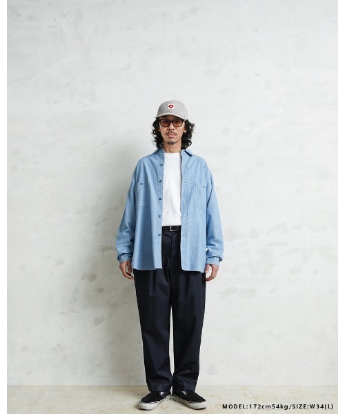 WAIPER.inc（ワイパーインク）の「US ARMY VENTILE チノトラウザー テーパード WAIPER.inc【WP1086】（チノパンツ・メンズ・ベージュ系その他/ネイビー/ブラック・34/32/30/38/36/40）」の13枚目の写真