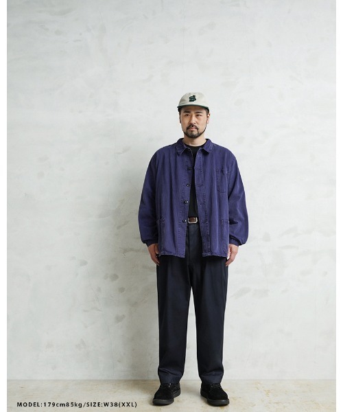 WAIPER.inc（ワイパーインク）の「US ARMY VENTILE チノトラウザー テーパード WAIPER.inc【WP1086】（チノパンツ・メンズ・ベージュ系その他/ネイビー/ブラック・34/32/30/38/36/40）」の14枚目の写真