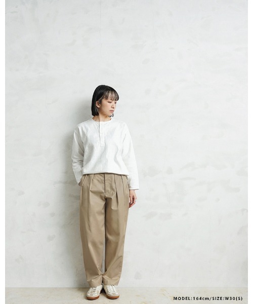 WAIPER.inc（ワイパーインク）の「US ARMY VENTILE チノトラウザー テーパード WAIPER.inc【WP1086】（チノパンツ・メンズ・ベージュ系その他/ネイビー/ブラック・34/32/30/38/36/40）」の15枚目の写真