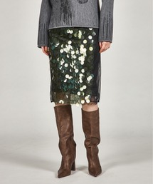PRANK PROJECT | 【2025Autumn Pre-Order】スパンコールミディースカート / Sequin Midi Skirt(スカート)