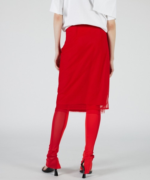 PRANK PROJECT（プランクプロジェクト）の「スパンコールミディースカート / Sequin Midi Skirt（スカート・レディース・ベージュ/レッド/ブラック・FREE）」の8枚目の写真