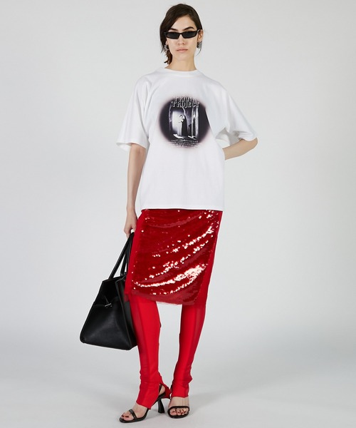 PRANK PROJECT（プランクプロジェクト）の「スパンコールミディースカート / Sequin Midi Skirt（スカート・レディース・ベージュ/レッド/ブラック・FREE）」の15枚目の写真