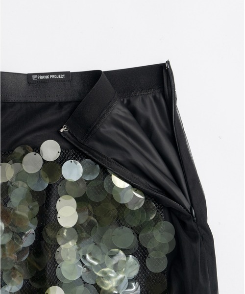 PRANK PROJECT（プランクプロジェクト）の「スパンコールミディースカート / Sequin Midi Skirt（スカート・レディース・ベージュ/レッド/ブラック・FREE）」の20枚目の写真