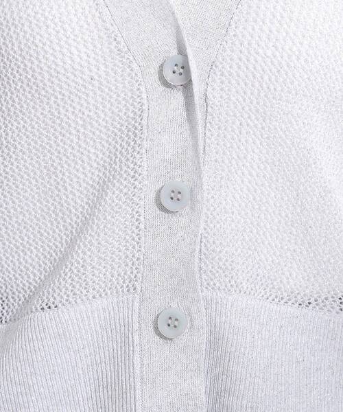 DRESKIP（ドレスキップ）の「キラッと光るラメとスパンコールが印象的 メッシュカーディガン（カーディガン/ボレロ・レディース・ブラック/ライトベージュ/アイボリー/オレンジ・00）」の16枚目の写真