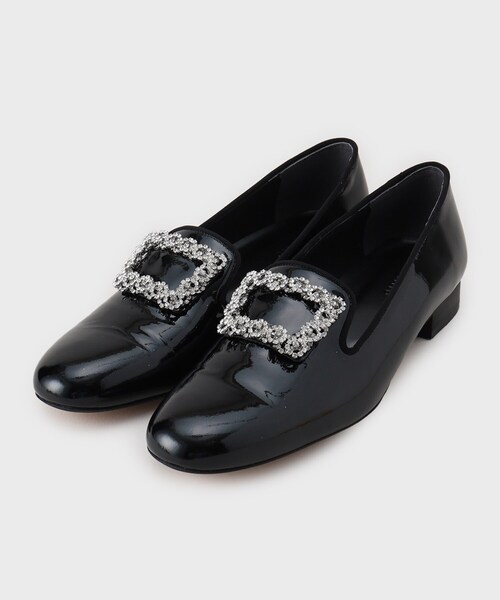 UNTITLED（アンタイトル）の「ビジュー付きオペラシューズ（パンプス・レディース・ブラック・45/35/25）」の2枚目の写真