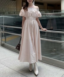 rienda 女神ワンピース　アイボリー rienda ワンピース 「AKB48千葉恵里さん着用 女神ワンピ