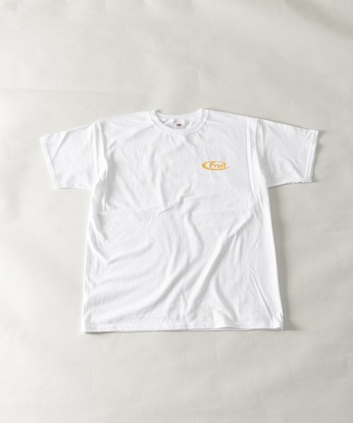 INNOCENT(イノセント)の「『FRUIT OF THE LOOM UNISEX ワンポイントロゴプリント ショートプリントTシャツ』(Tシャツ/カットソー・メンズ・イエロー/レッド/ネイビー・LL/L)」の3枚目の写真