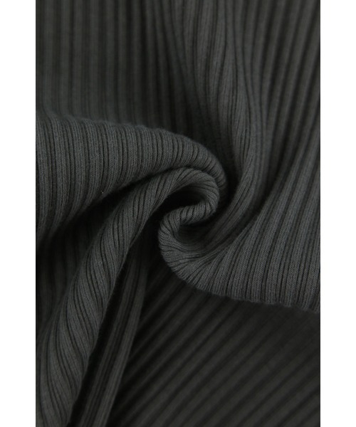 ALEXIA STAM（アリシアスタン）の「Rib V Neck Tank Top /Basic Vネックリブタンク（タンクトップ・レディース・ホワイト/グレー/チャコールグレー・M/S）」の21枚目の写真