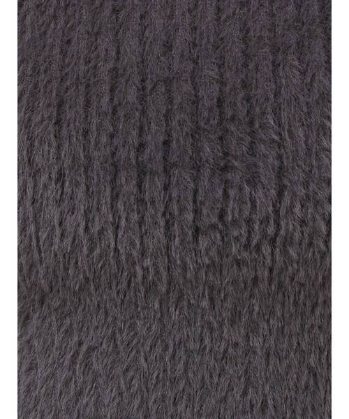 MERCURYDUO（マーキュリーデュオ）の「ミニシャギーVネッククロップドニット（ニット/セーター・レディース・ブラウン/グレー/アイボリー/ベビーピンク/ライトブルー・FREE）」の18枚目の写真