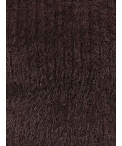 MERCURYDUO（マーキュリーデュオ）の「ミニシャギーVネッククロップドニット（ニット/セーター・レディース・ブラウン/グレー/アイボリー/ベビーピンク/ライトブルー・FREE）」の20枚目の写真