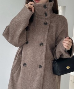 シャンブレーシャギーピーコート（ピーコート）｜SALON adam et rope