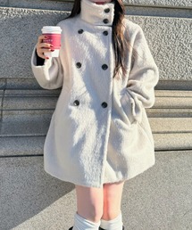 シャギーコート」に該当するホワイト/白色系のファッション通販 - ZOZOTOWN