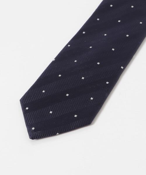 URBAN RESEARCH DOORS（アーバンリサーチドアーズ）の「LIFE STYLE TAILOR　25AW国内タイドット1（ネクタイ・メンズ・グリーン/ブラック/ネイビー・-）」の5枚目の写真