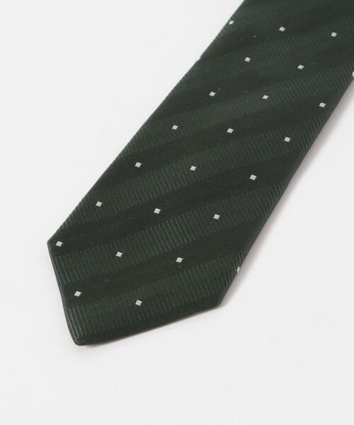URBAN RESEARCH DOORS（アーバンリサーチドアーズ）の「LIFE STYLE TAILOR　25AW国内タイドット1（ネクタイ・メンズ・グリーン/ブラック/ネイビー・-）」の7枚目の写真