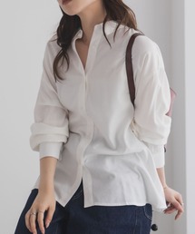 NAVY | nAvy バックタック前開きシャツ(シャツ/ブラウス)