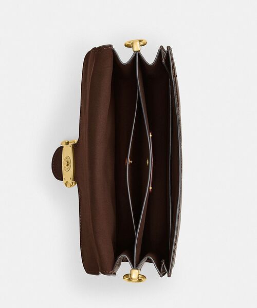 COACH(コーチ)の「チェーン タビー ショルダー バッグ・キルティング(ショルダーバッグ・レディース・ブラウン系その他・ONE)」の6枚目の写真