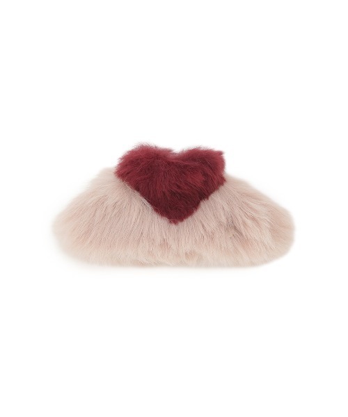 SNIDEL(スナイデル)の「ファーバンス(バレッタ/ヘアクリップ・レディース・ピンクベージュ/ライトベージュ・F)」の2枚目の写真