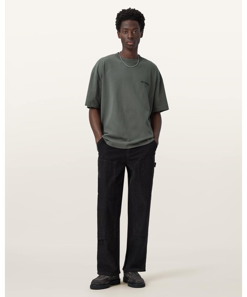 ALLSAINTS(オールセインツ)の「FUTURE SHORT SLEEVE T-SHIRT | FUTURE 半袖 Tシャツ(Tシャツ/カットソー・メンズ・グリーン系その他・M/L/XS/S/XL)」の3枚目の写真