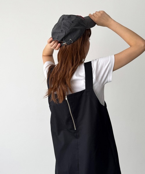 CANAL JEAN（キャナルジーン）の「ミリタリージャンパースカート（ジャンパースカート・レディース・ブラック・マルチサイズ）」の13枚目の写真