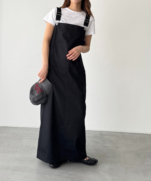 CANAL JEAN（キャナルジーン）の「ミリタリージャンパースカート（ジャンパースカート・レディース・ブラック・マルチサイズ）」の16枚目の写真