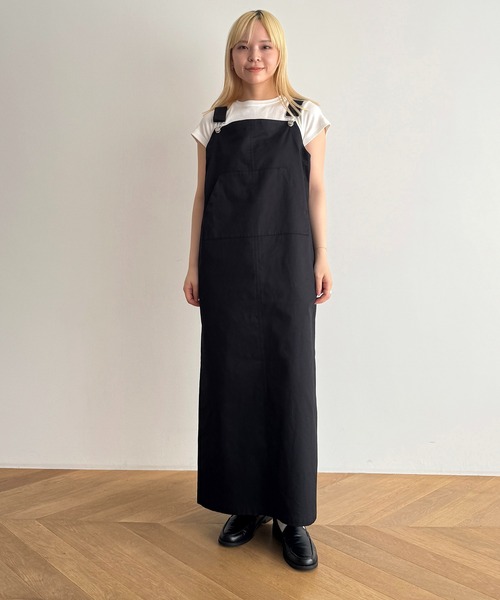 CANAL JEAN（キャナルジーン）の「ミリタリージャンパースカート（ジャンパースカート・レディース・ブラック・マルチサイズ）」の18枚目の写真