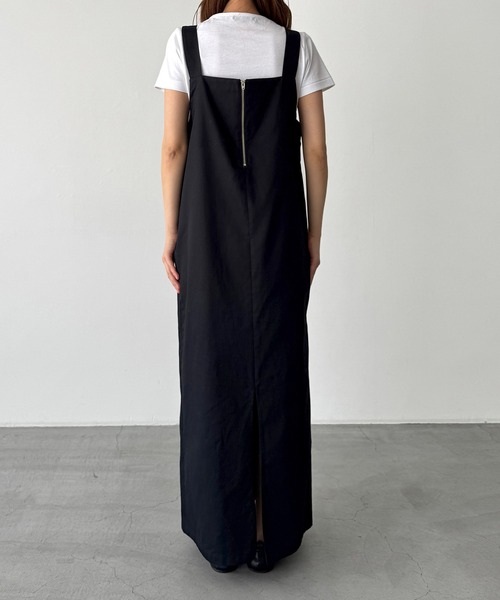 CANAL JEAN（キャナルジーン）の「ミリタリージャンパースカート（ジャンパースカート・レディース・ブラック・マルチサイズ）」の7枚目の写真