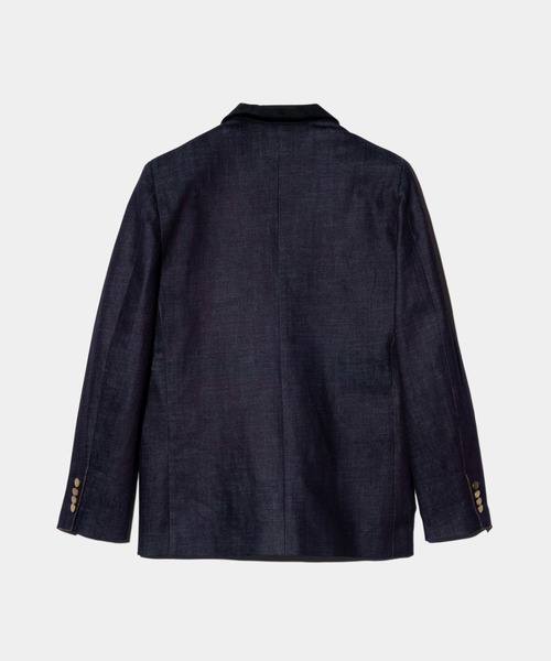 glamb（グラム）の「Blue Noise Tailored Jacket / ブルーノイズテーラードジャケット（テーラードジャケット・メンズ・インディゴブルー/グレー/ブラック・S/M/L）」の7枚目の写真