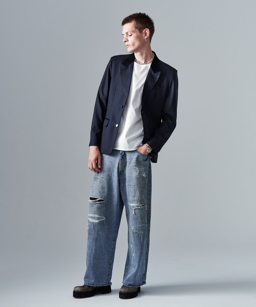 セール】Blue Noise Tailored Jacket / ブルーノイズテーラード
