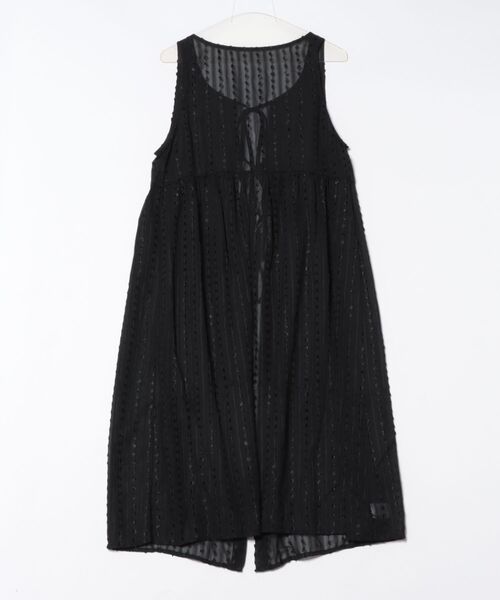 STYLEBLOCK(スタイルブロック)の「ドットシフォンワンピース(ワンピース・レディース・アイボリー/ブラック・FREE)」の3枚目の写真