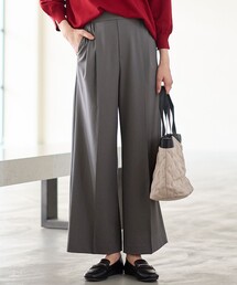 【ウエストゴム】イージーワイドパンツ