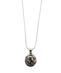 Import & Select（インポートアンドセレクト）の「KISHOKACHI 希少価値 コインチャームデザインオメガチェーンステンレスネックレス（ネックレス）」