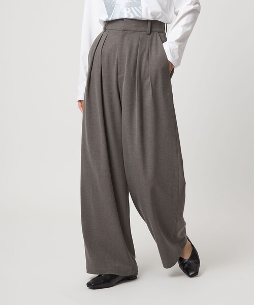 セール】【WEB限定】＜at ease＞スラックス パンツ マシン