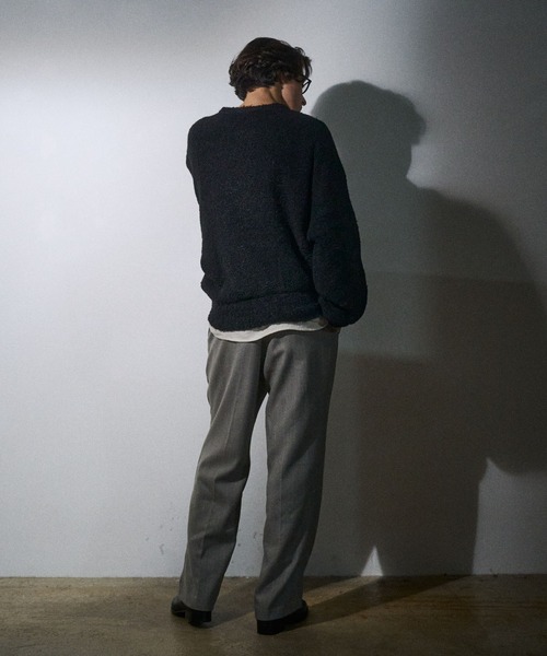 THE BOLDMAN（ザ ボールドマン）の「2tuck Pinstripe Slacks / ツータックピンストライプスラックス（スラックス・メンズ・ライトグレー/ライトベージュ・LARGE/MEDIUM）」の8枚目の写真